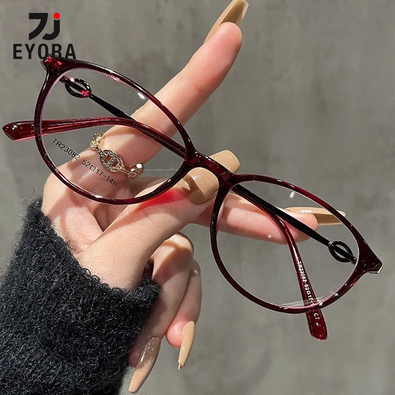 EYORA Gradient Cat Eye Reading Glasses for Women TR90 Anti Blue Light Photochromic Glasses Optical Lenses with Prescription
EYORA Gradient Cat Eye Reading Glasses for Women TR90 Anti Blue Light Photochromic Glasses Optical Lenses with Prescription