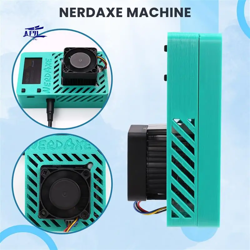 AF91-Nerdaxe Bitaxe Miner 500Gh/S BM1366 ASIC Chip Nerdminer Лотерейный майнер Solo Lottery BTC Miner
AF91-Nerdaxe Bitaxe Miner 500Gh/S BM1366 ASIC Chip Nerdminer Лотерейный майнер Solo Lottery BTC Miner