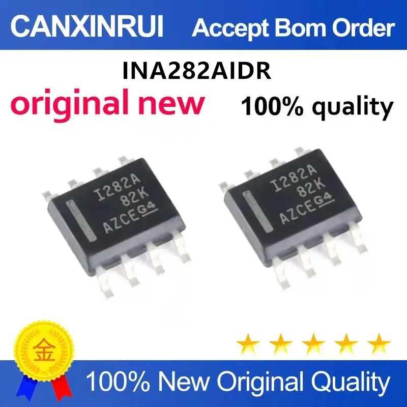 Original New 100% quality INA282 INA282AIDR INA282AID I282A SOP8 Integrated circuit IC chip
Original New 100% quality INA282 INA282AIDR INA282AID I282A SOP8 Integrated circuit IC chip