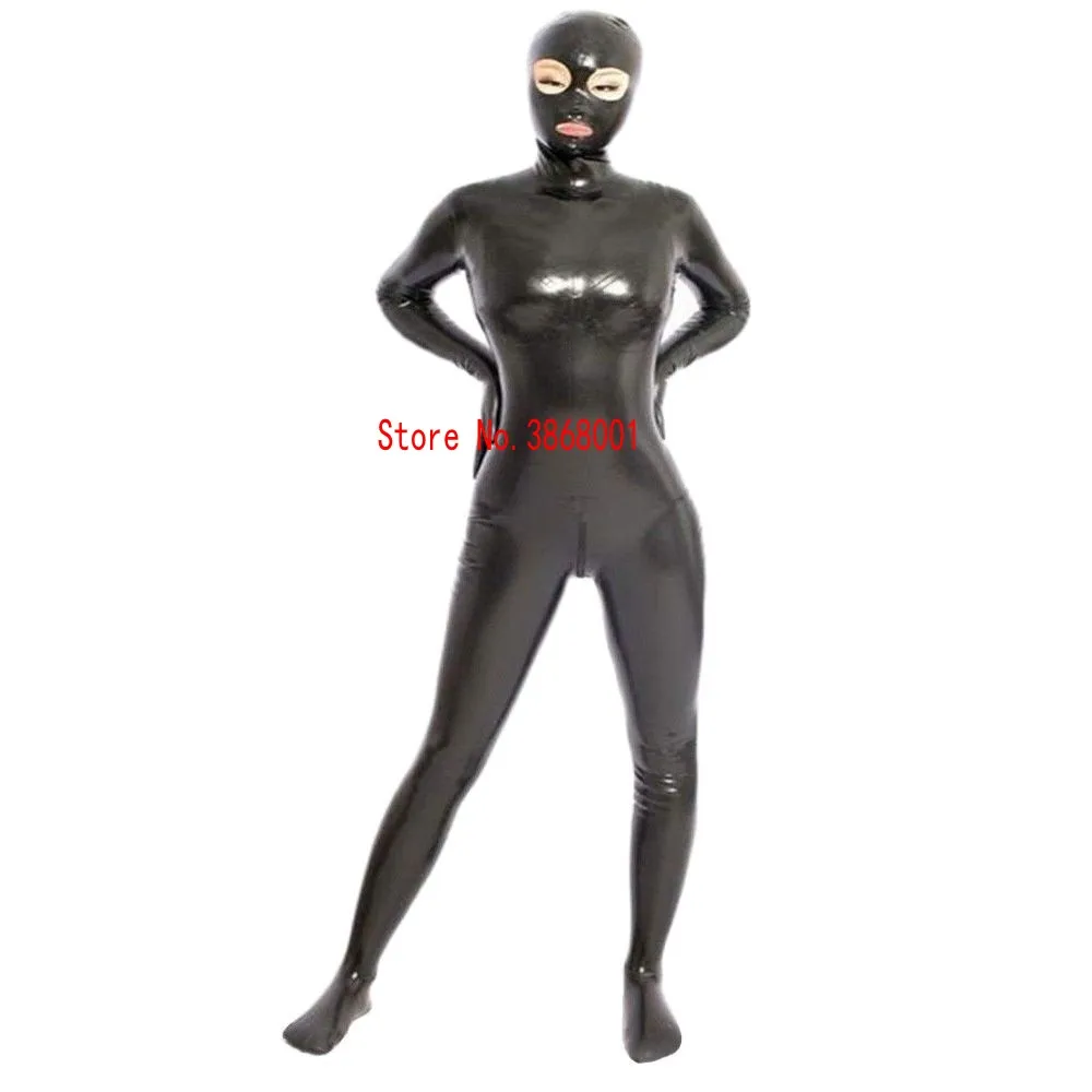 Fashion womens sexy faux latex one-piece full bodysuit jumpsuit tights Night club stage movie cosplay catsuit costume for girls
Fashion womens sexy faux latex one-piece full bodysuit jumpsuit tights Night club stage movie cosplay catsuit costume for girls