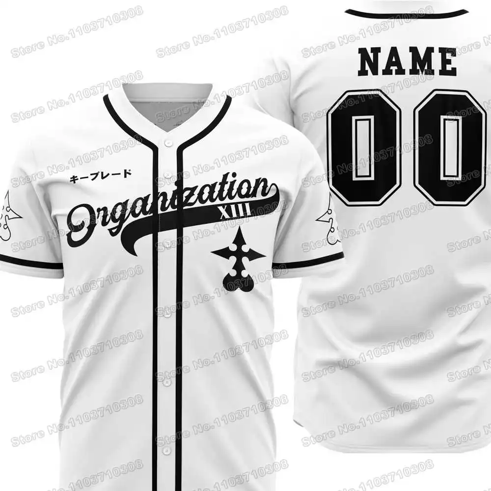 Kingdom Game Cartoon Anime Customizable Game Baseball Golf Fishing Camping Jersey Shirt T-shirt Printing Personal name Number
Kingdom Game Cartoon Anime Customizable Game Baseball Golf Fishing Camping Jersey Shirt T-shirt Printing Personal name Number