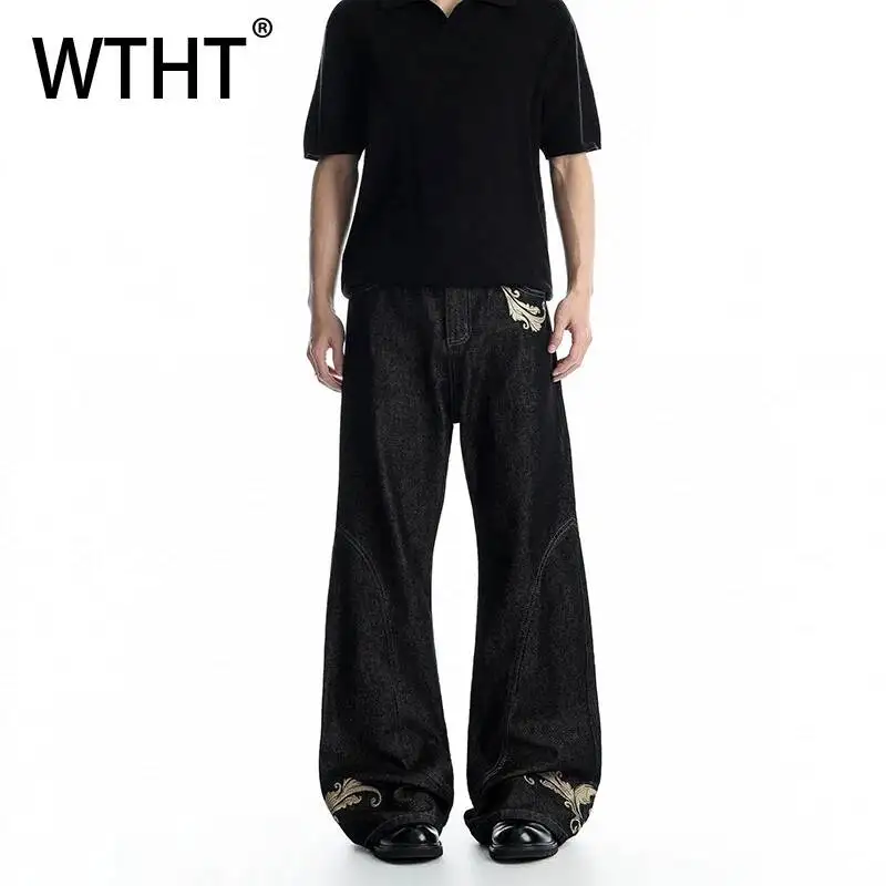 WTHT Fashion 2026 Summer Men's Embroidery Loose Denim Pants Vintage American Style High-waisted Wide Leg Jeans Male 2A3135
WTHT Fashion 2026 Summer Men's Embroidery Loose Denim Pants Vintage American Style High-waisted Wide Leg Jeans Male 2A3135
