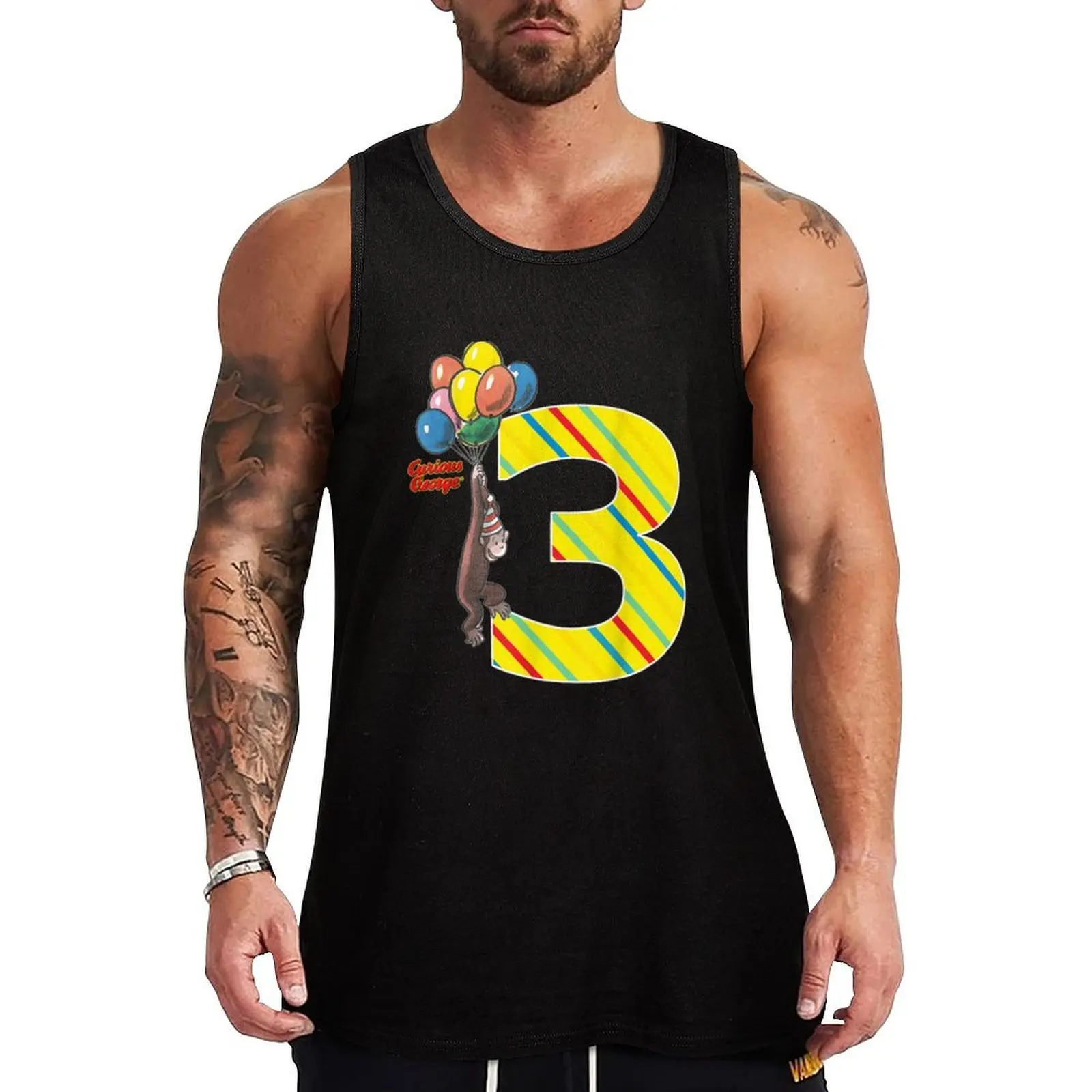 Vintage 3Rd Birthday Balloons Graphic Tank Top Minimal Print Tank Top Simple Graphic Sleeveless
Vintage 3Rd Birthday Balloons Graphic Tank Top Minimal Print Tank Top Simple Graphic Sleeveless