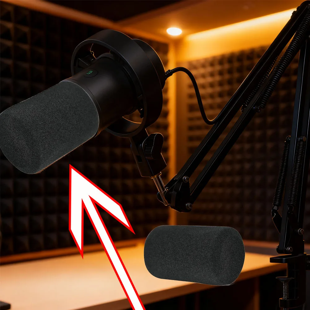 1 шт. чехол для микрофона для FIFINE Amplitank K688, USB-микрофон, флокирующая губка, уменьшает шум, защитный чехол, сменный аксессуар
1 шт. чехол для микрофона для FIFINE Amplitank K688, USB-микрофон, флокирующая губка, уменьшает шум, защитный чехол, сменный аксессуар