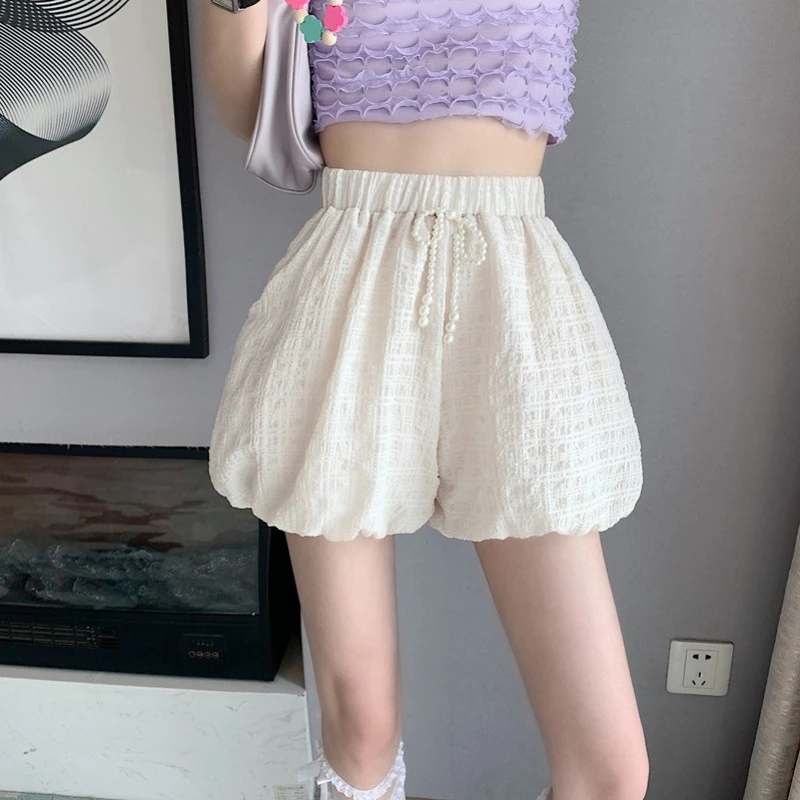 Summer Casual Baggy Women's Elastic Waist Lantern Shorts Youthful Designer Clothes Y2k Fashion Aesthetic Wide Female Short Pants
Summer Casual Baggy Women's Elastic Waist Lantern Shorts Youthful Designer Clothes Y2k Fashion Aesthetic Wide Female Short Pants