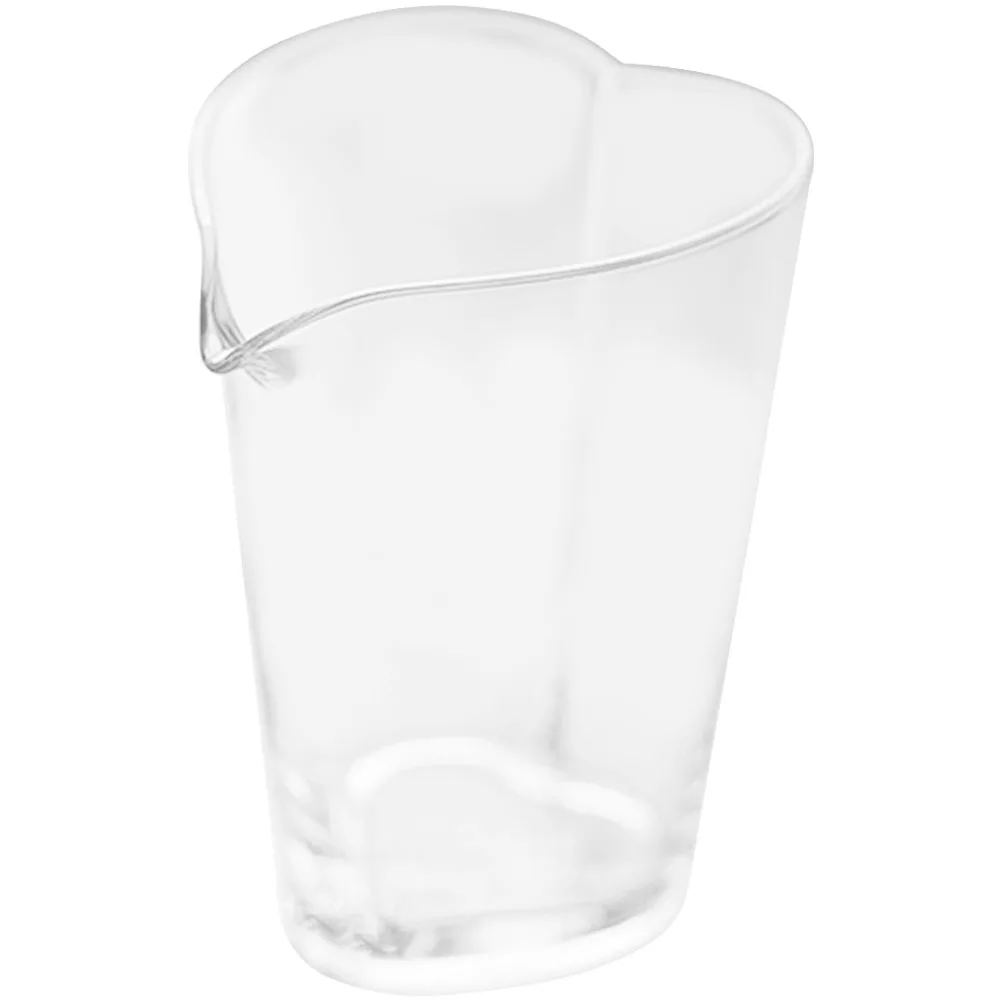 Heart Shaped Glass Milk Pitcher 300Ml Professional Coffee Art Pouring Jug for Latte Cappuccino Bar Home Kitchen Use Glass Cup
Heart Shaped Glass Milk Pitcher 300Ml Professional Coffee Art Pouring Jug for Latte Cappuccino Bar Home Kitchen Use Glass Cup