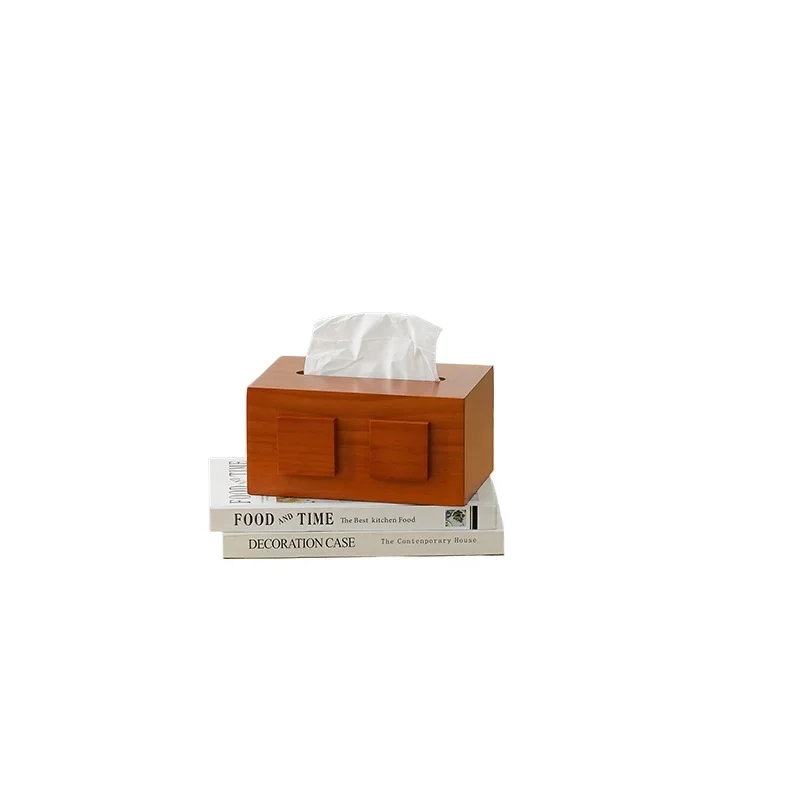 Wooden Internet celebrity tissue box Creative home living room art paper box
Wooden Internet celebrity tissue box Creative home living room art paper box