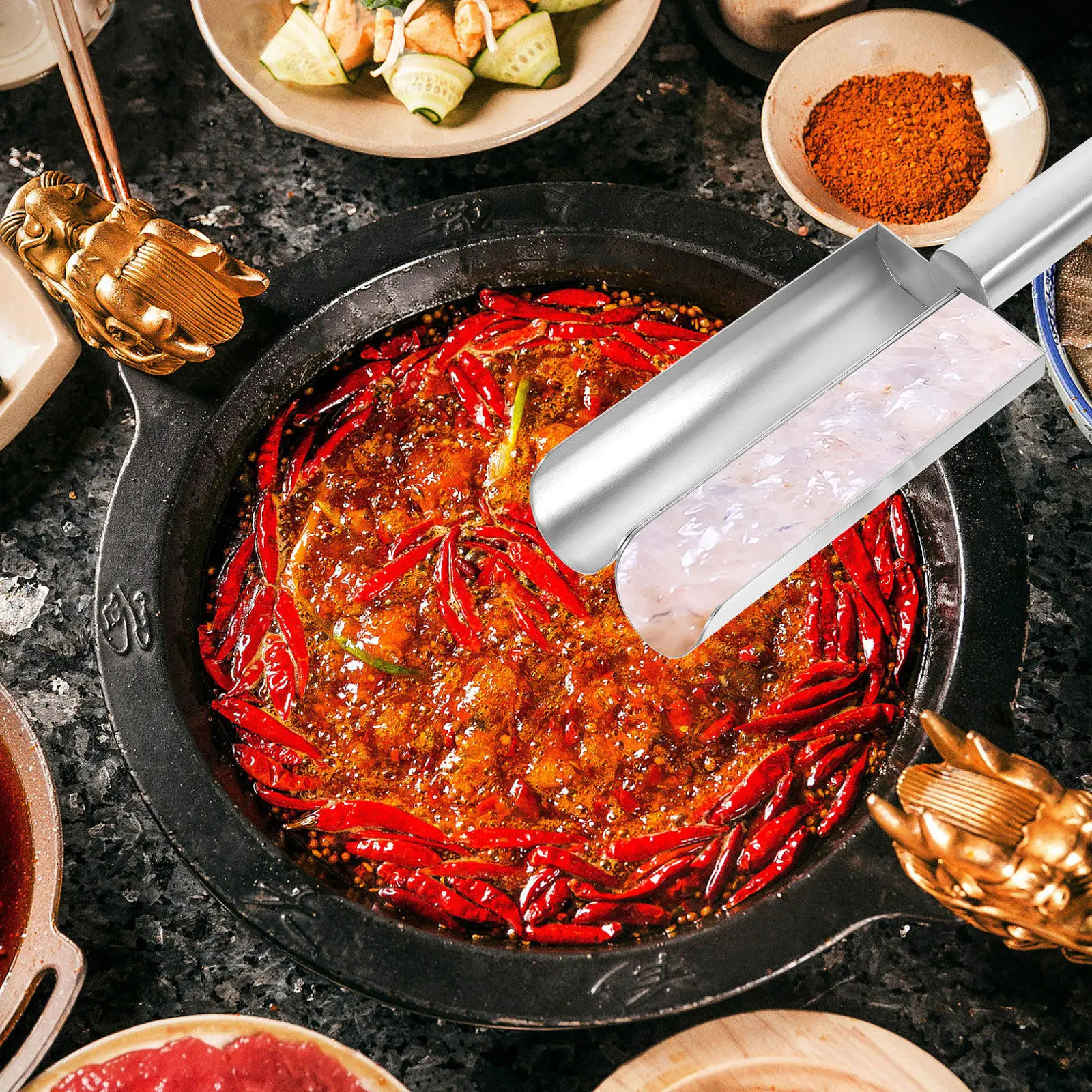 1Set Stainless Steel Meatball Maker Tool Professional Fish Ball Maker Shrimp Slide Mold Rice Ball Shaper Ergonomic Handle Easy
1Set Stainless Steel Meatball Maker Tool Professional Fish Ball Maker Shrimp Slide Mold Rice Ball Shaper Ergonomic Handle Easy