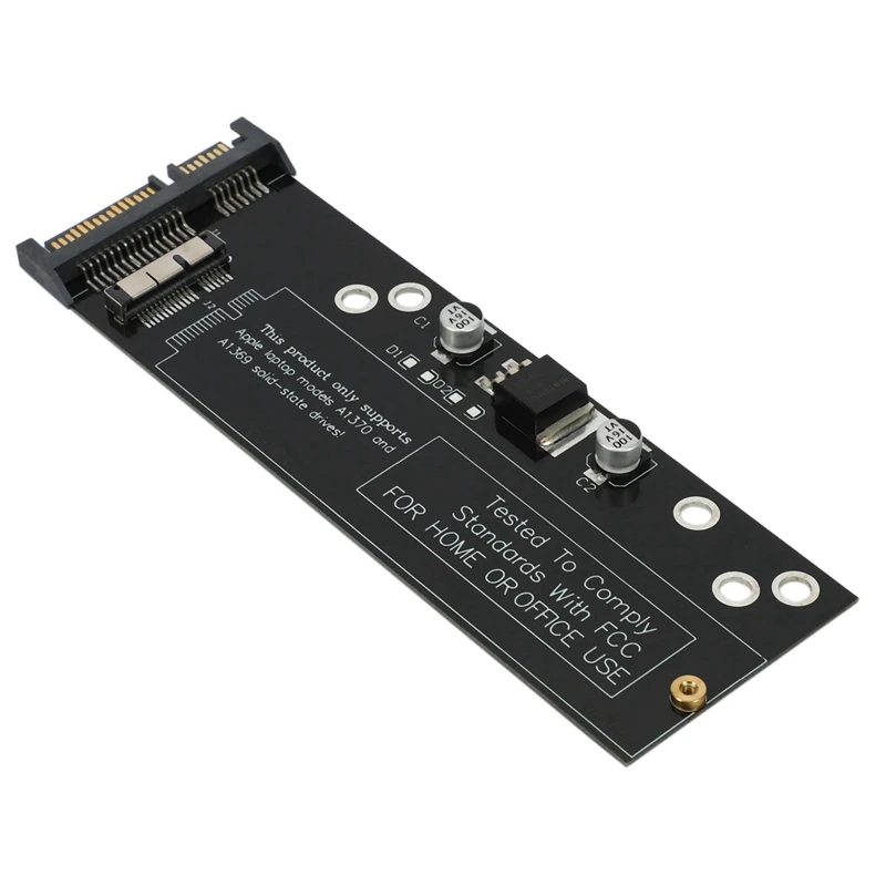 Новинка 2025 года, 2X SSD-карта-адаптер SATA для Apple Air A1370 A1369 2010/2011 Sata Card
Новинка 2025 года, 2X SSD-карта-адаптер SATA для Apple Air A1370 A1369 2010/2011 Sata Card