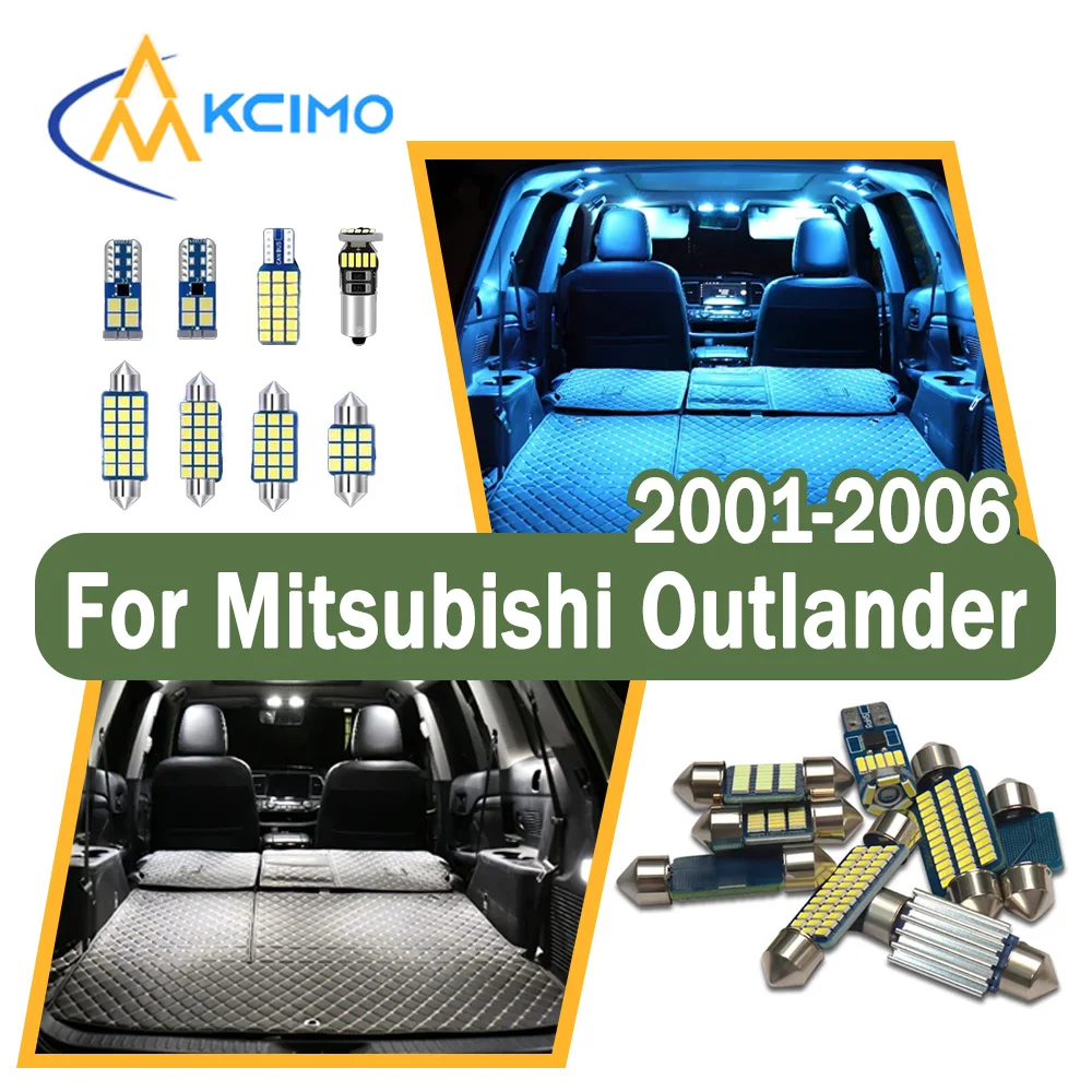 Complete LED Interior Bulb Set for Mitsubishi Outlander 1 MK1 2001-2006 CANBUS Long Lifespan Dome Map Door Reading Light Kit
Complete LED Interior Bulb Set for Mitsubishi Outlander 1 MK1 2001-2006 CANBUS Long Lifespan Dome Map Door Reading Light Kit