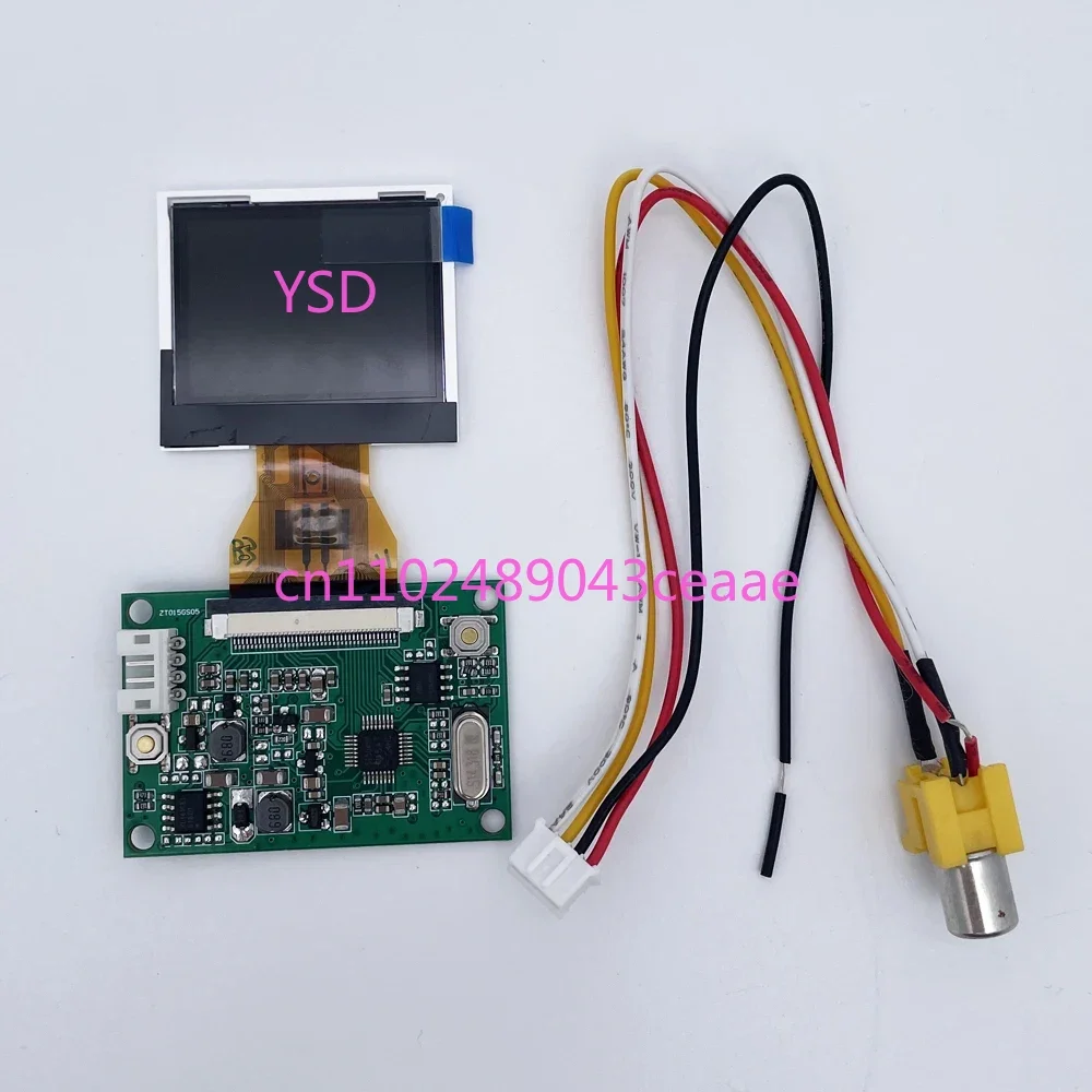 1.5 Inch LCD Display Module Kit 480 W × 240 H 4 3 NTSC PAL Automatic Switch for Screen Projects
1.5 Inch LCD Display Module Kit 480 W × 240 H 4 3 NTSC PAL Automatic Switch for Screen Projects