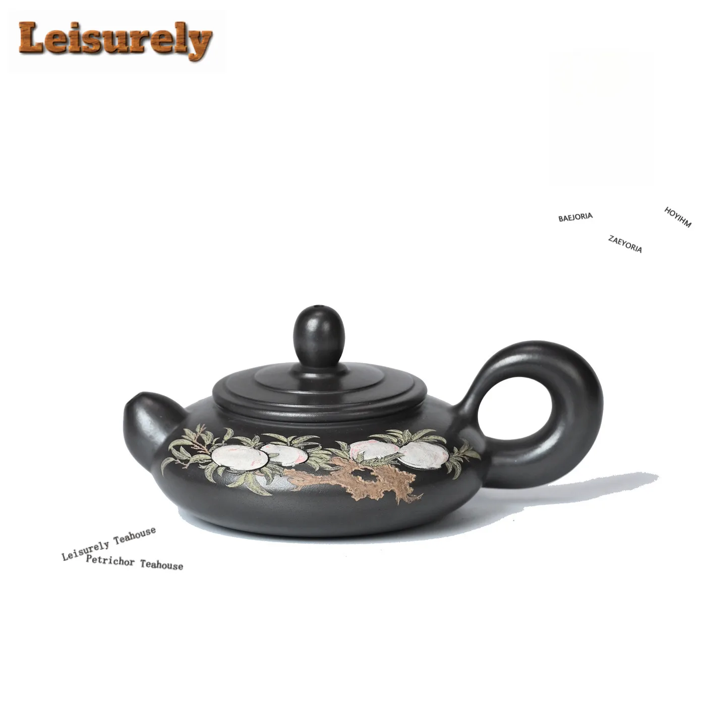 170ml Luxury Yixing Purple Clay Teapots Handmade Clay Painted Squirrel Pot Raw Ore Mud Kettle Chinese Zisha Tea Set Collection
170ml Luxury Yixing Purple Clay Teapots Handmade Clay Painted Squirrel Pot Raw Ore Mud Kettle Chinese Zisha Tea Set Collection