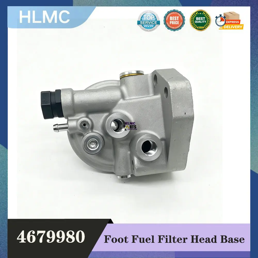 Excavator Fuel Filter Head Base 8983129180 4679980 for ZX350-5A ZX110-3 ZX120-3 ZX135US-3 Fuel Filter Water Separator Base
Excavator Fuel Filter Head Base 8983129180 4679980 for ZX350-5A ZX110-3 ZX120-3 ZX135US-3 Fuel Filter Water Separator Base