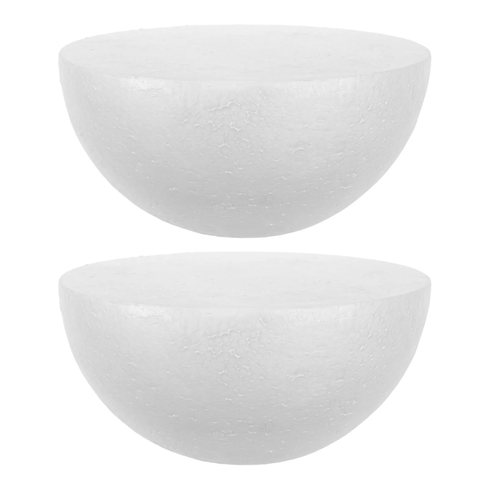 2Pcs Foam Half Sphere White Polystyrene Craft Balls for DIY Floral Arrangements Wedding Centerpieces Decorative Art Projects
2Pcs Foam Half Sphere White Polystyrene Craft Balls for DIY Floral Arrangements Wedding Centerpieces Decorative Art Projects