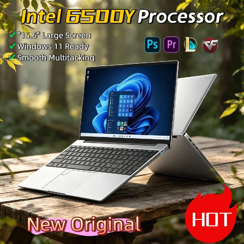 Gamer PC 15.6 Inch Laptop Intel 6500Y 32GB RAM 2TB SSD Windows 11 Notebook 5000mAh Backlit Fingerprint Large Screen Office
Gamer PC 15.6 Inch Laptop Intel 6500Y 32GB RAM 2TB SSD Windows 11 Notebook 5000mAh Backlit Fingerprint Large Screen Office