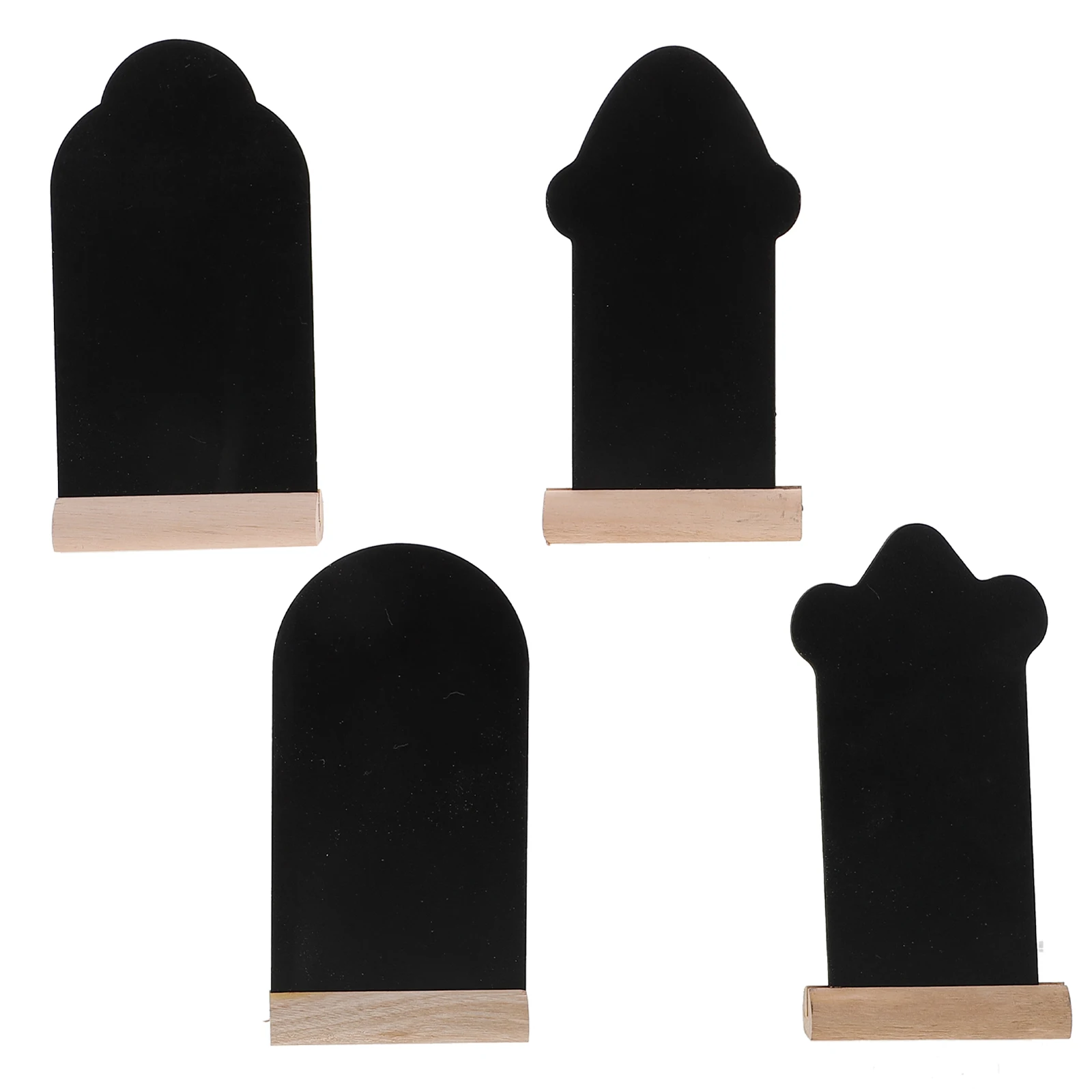 4pcs Wooden Blackboard Ornaments Smooth Chalkboards Perfect DIY Decor Tombstone Shape Signs Desktop Decors Message Boards
4pcs Wooden Blackboard Ornaments Smooth Chalkboards Perfect DIY Decor Tombstone Shape Signs Desktop Decors Message Boards