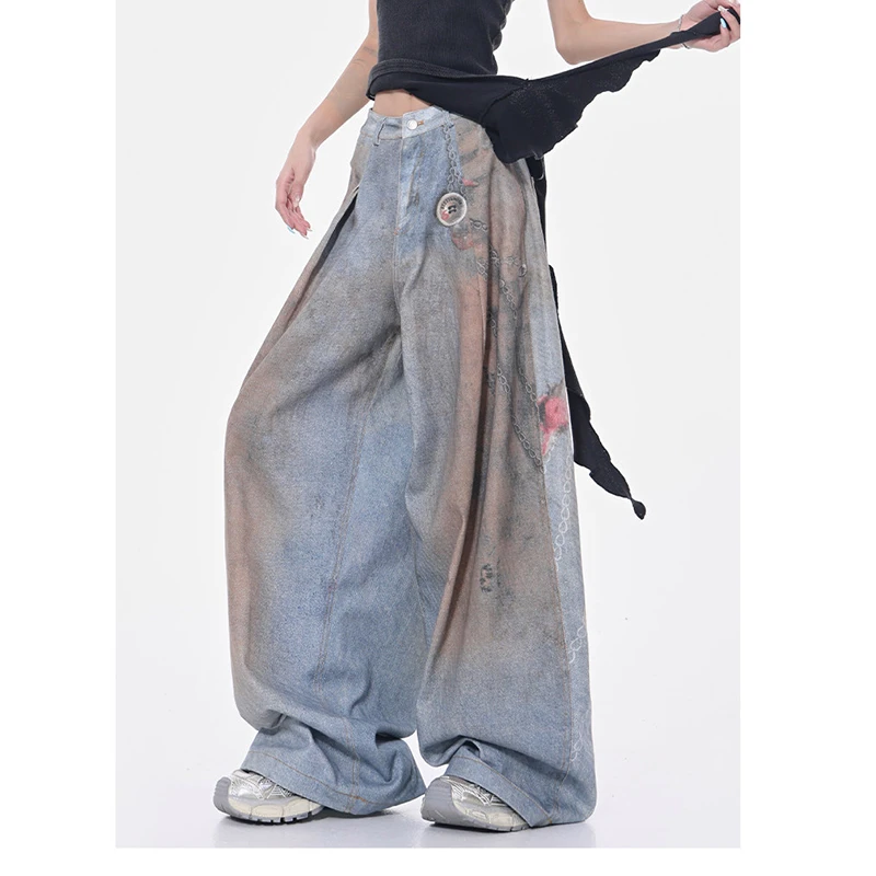 European Style 2026 New Arrival Spring/summer Women Cotton Denim Full Length Jeans Button Fly Waist Loose Wide Leg Jeans T201
European Style 2026 New Arrival Spring/summer Women Cotton Denim Full Length Jeans Button Fly Waist Loose Wide Leg Jeans T201