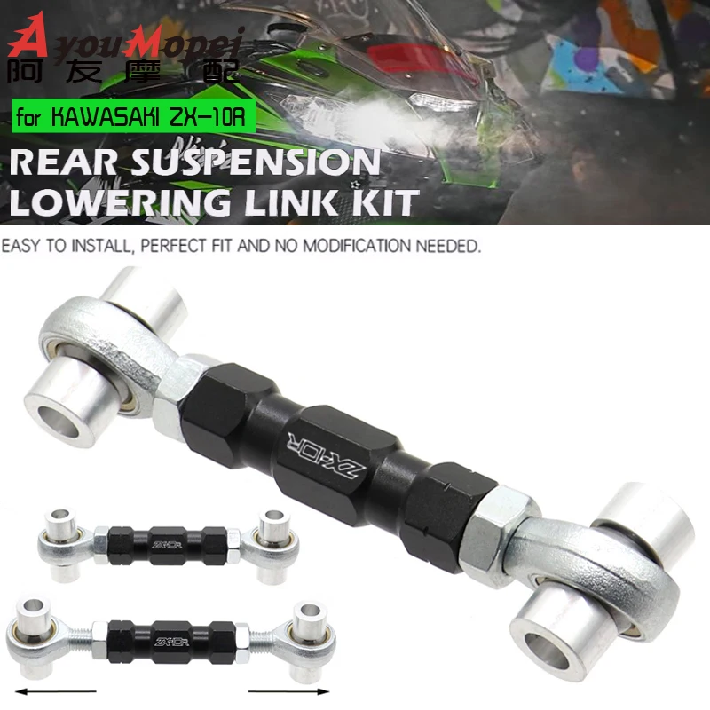 ZX10R Lowering Links Kit For KAWASAKI NINJA ZX-10R ZX 10R 2011-2023 Motorcycle Rear Suspension Drop Linkage Cushion Lever
ZX10R Lowering Links Kit For KAWASAKI NINJA ZX-10R ZX 10R 2011-2023 Motorcycle Rear Suspension Drop Linkage Cushion Lever