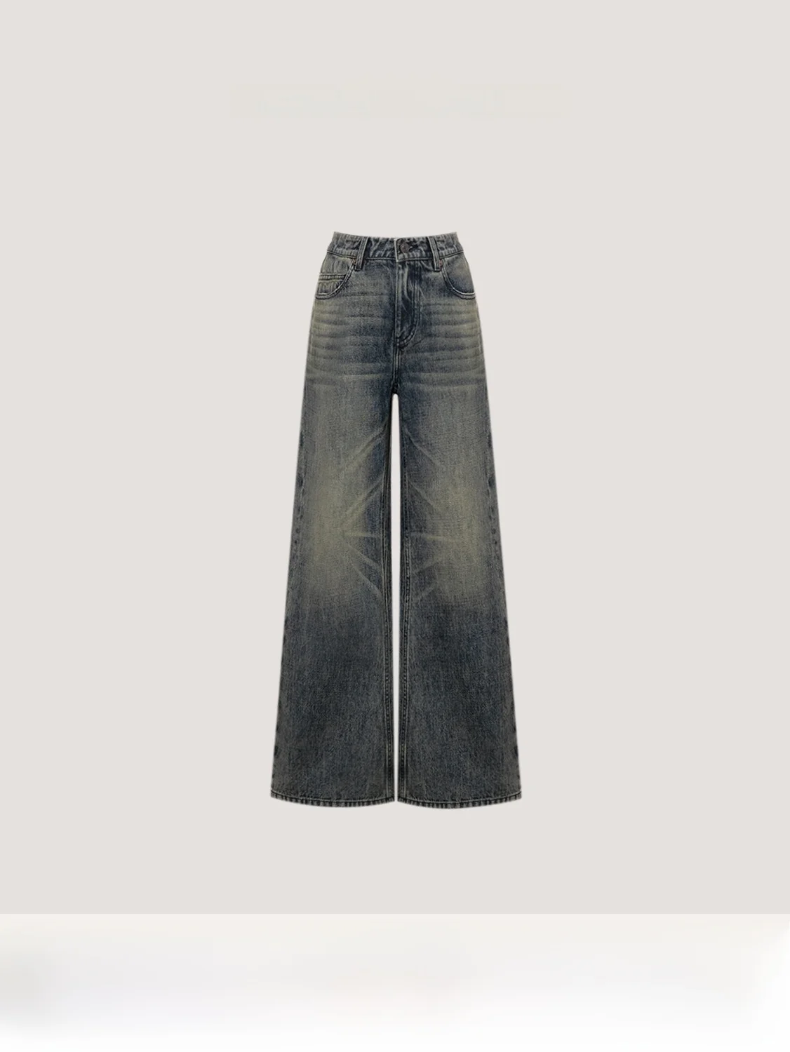 Slimming High Waist Wide Leg Jeans Women's Casual Style Model Recommended Comfortable Cotton Straight Cut Summer Fashion
Slimming High Waist Wide Leg Jeans Women's Casual Style Model Recommended Comfortable Cotton Straight Cut Summer Fashion