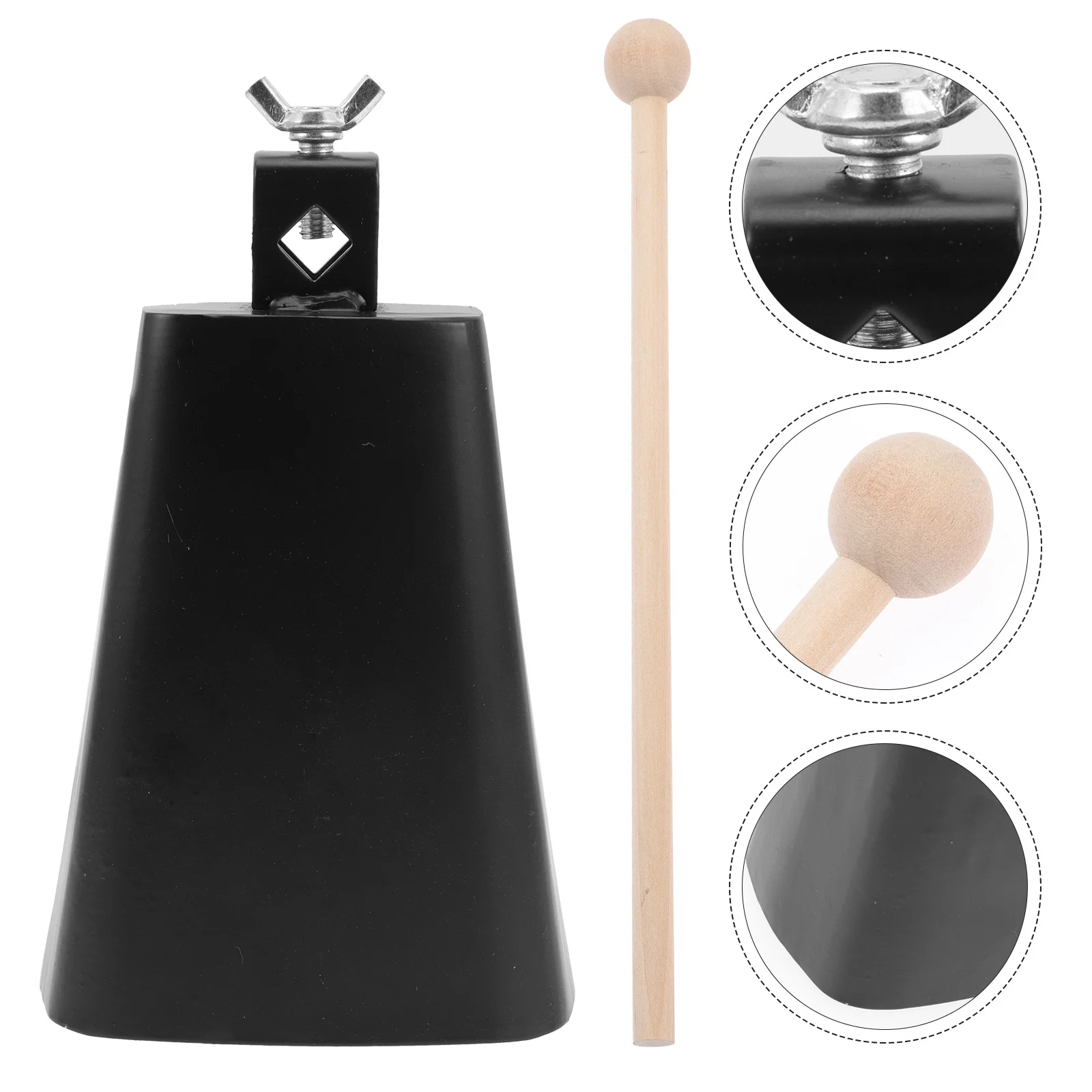 1Set Cowbell Drum Percussion Instrument Premium Material Ergonomic Design Music Learning Early Education Drum Set
1Set Cowbell Drum Percussion Instrument Premium Material Ergonomic Design Music Learning Early Education Drum Set