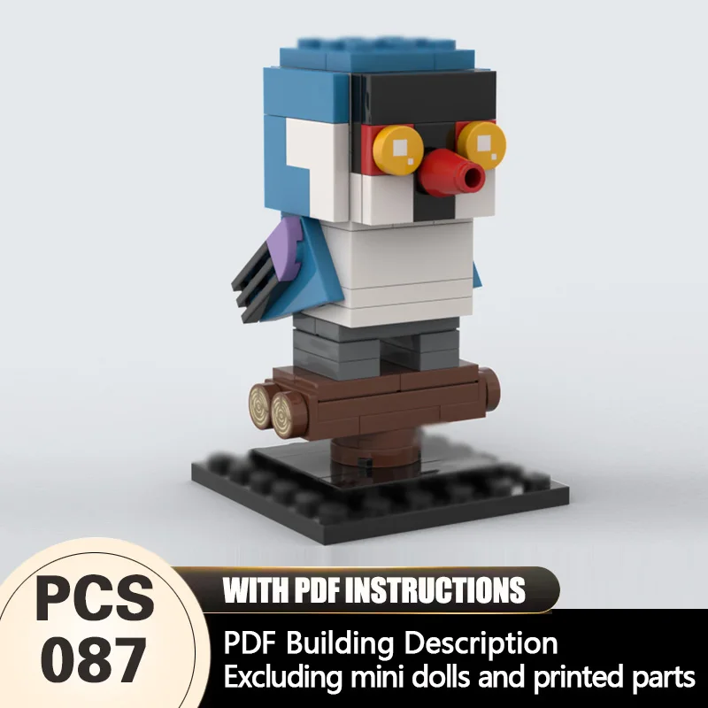 Creators Animal Series Model MOC Building Bricks Velvet Fronted Nuthatch Modular Technology Gifts Holiday Assemble Children Toys
Creators Animal Series Model MOC Building Bricks Velvet Fronted Nuthatch Modular Technology Gifts Holiday Assemble Children Toys