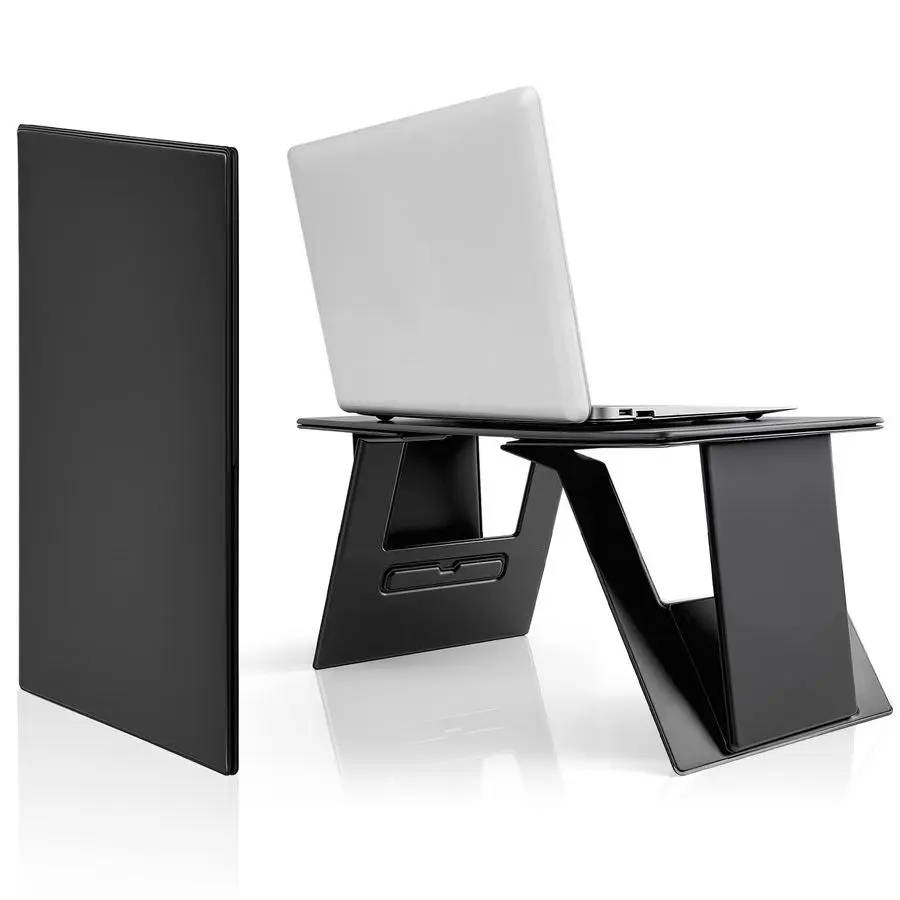 Foldable Laptop Desk Portable Lightweight Travel Laptop Table PU Leather NonSlip Computer Retractable Desk for Bed, Car Sofa, Tr
Foldable Laptop Desk Portable Lightweight Travel Laptop Table PU Leather NonSlip Computer Retractable Desk for Bed, Car Sofa, Tr