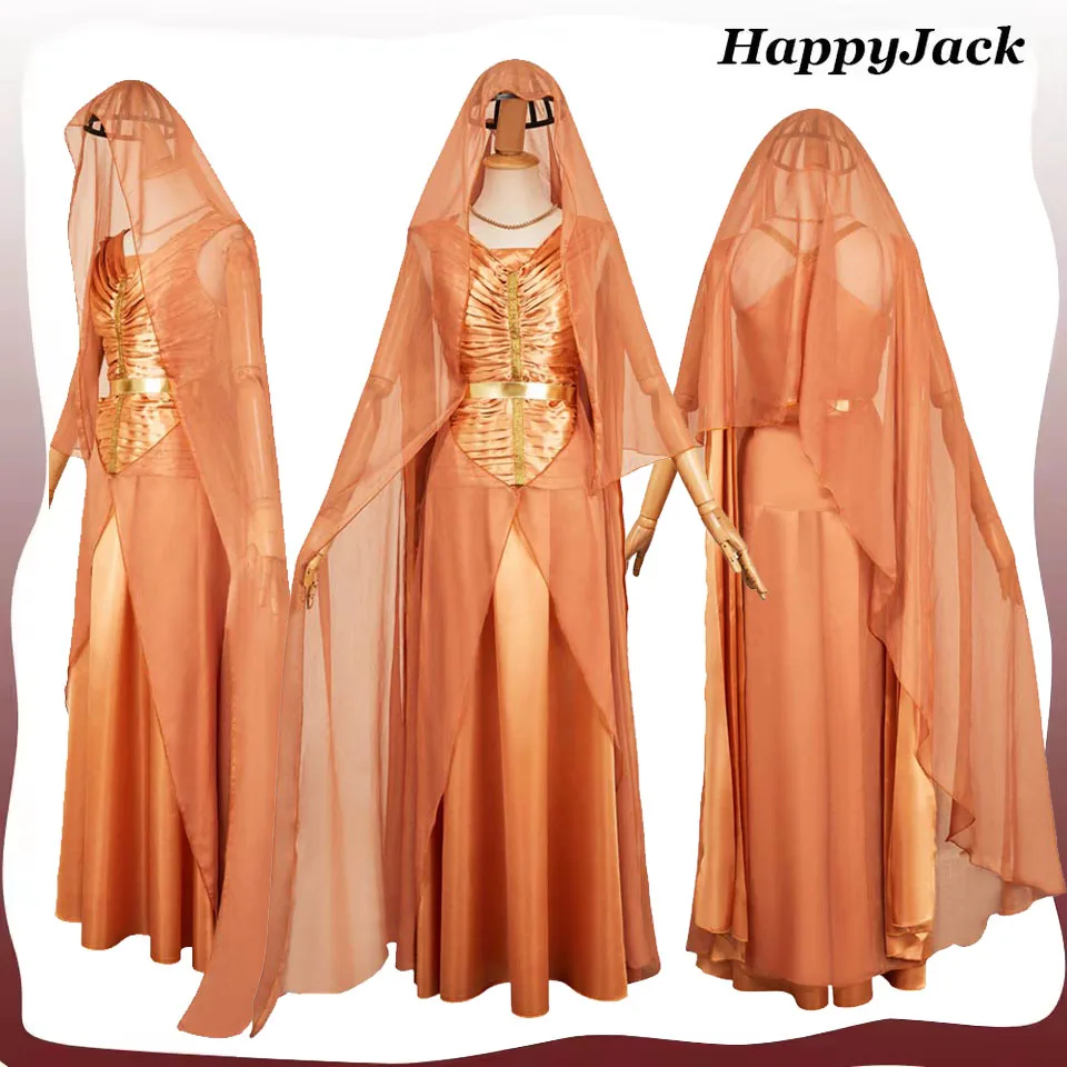 Mon Mothma Cosplay Costume Movie Space Battle Fantasia Dress Veil Belt Earrings Outfits Halloween Carnival Disguise Party Suit
Mon Mothma Cosplay Costume Movie Space Battle Fantasia Dress Veil Belt Earrings Outfits Halloween Carnival Disguise Party Suit