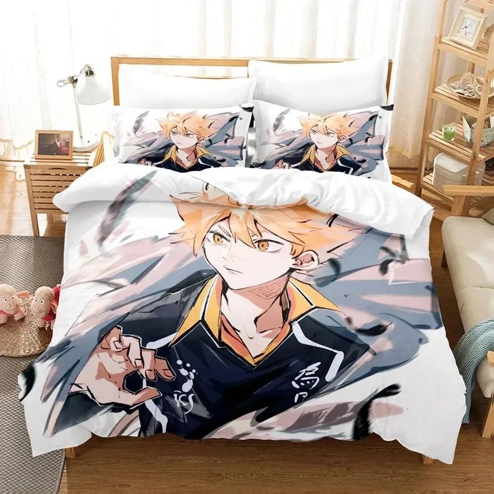 Роскошный новый комплект постельного белья с 3D принтом Haikyu в стиле аниме для мальчиков и девочек Twin Queen King Size пододеяльник наволочка кровать для мальчиков домашний текстиль
Роскошный новый комплект постельного белья с 3D принтом Haikyu в стиле аниме для мальчиков и девочек Twin Queen King Size пододеяльник наволочка кровать для мальчиков домашний текстиль
