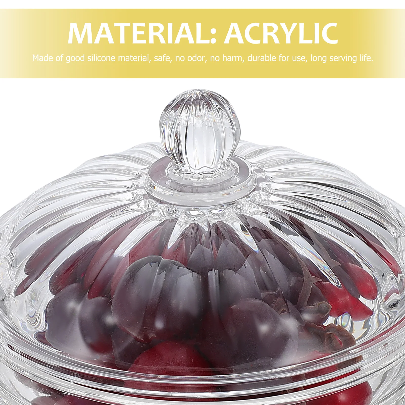 Acrylic Snack Box Dried Fruit Container Transparent Storage Jars Sealing Lid Safe Sanitary Wear Resistant Herbal Tea Nuts
Acrylic Snack Box Dried Fruit Container Transparent Storage Jars Sealing Lid Safe Sanitary Wear Resistant Herbal Tea Nuts