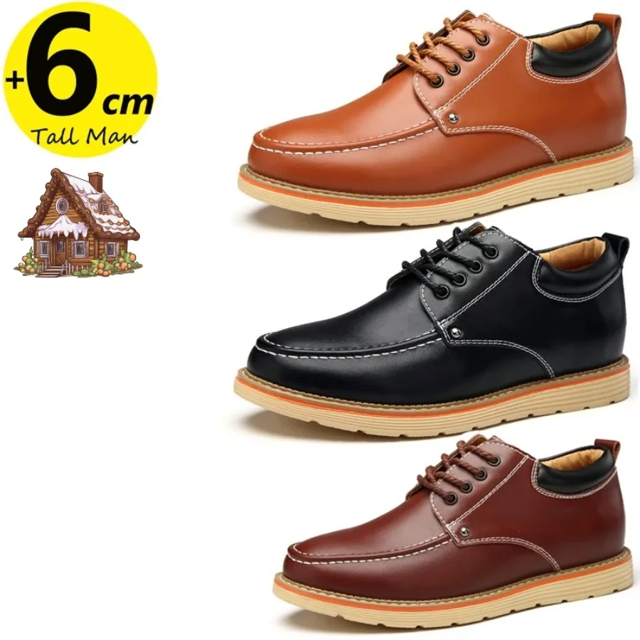 Luxury shoes for winter 2025 Business Men Elevator Shoes Leisure Height Increase Insole 6cm Sneakers High Heel Tall Man
Luxury shoes for winter 2025 Business Men Elevator Shoes Leisure Height Increase Insole 6cm Sneakers High Heel Tall Man