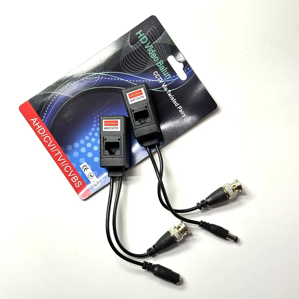 8-мегапиксельная BNC видеобалун BNC к разъему RJ45, передача витой пары, передатчик, поддержка HD 8-мегапиксельной камеры AHD/CVI/TVI
8-мегапиксельная BNC видеобалун BNC к разъему RJ45, передача витой пары, передатчик, поддержка HD 8-мегапиксельной камеры AHD/CVI/TVI