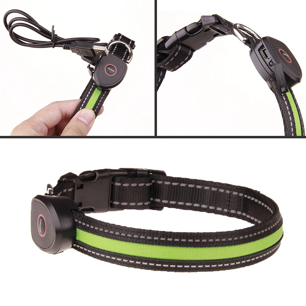 USB Rechargeable Dog Collar LED Lighted Adjustable Length Pet Necklace for Night Safety Camping Hiking Lost Pets
USB Rechargeable Dog Collar LED Lighted Adjustable Length Pet Necklace for Night Safety Camping Hiking Lost Pets