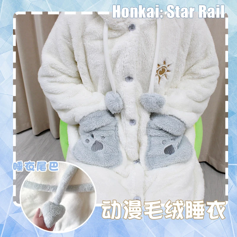 Honkai: Star Rail Phainon Anaxa goras Robe Hooded Homewear Night-robe Suit Pendant Toy Columbina Damselette Sandrone Cosplay
Honkai: Star Rail Phainon Anaxa goras Robe Hooded Homewear Night-robe Suit Pendant Toy Columbina Damselette Sandrone Cosplay