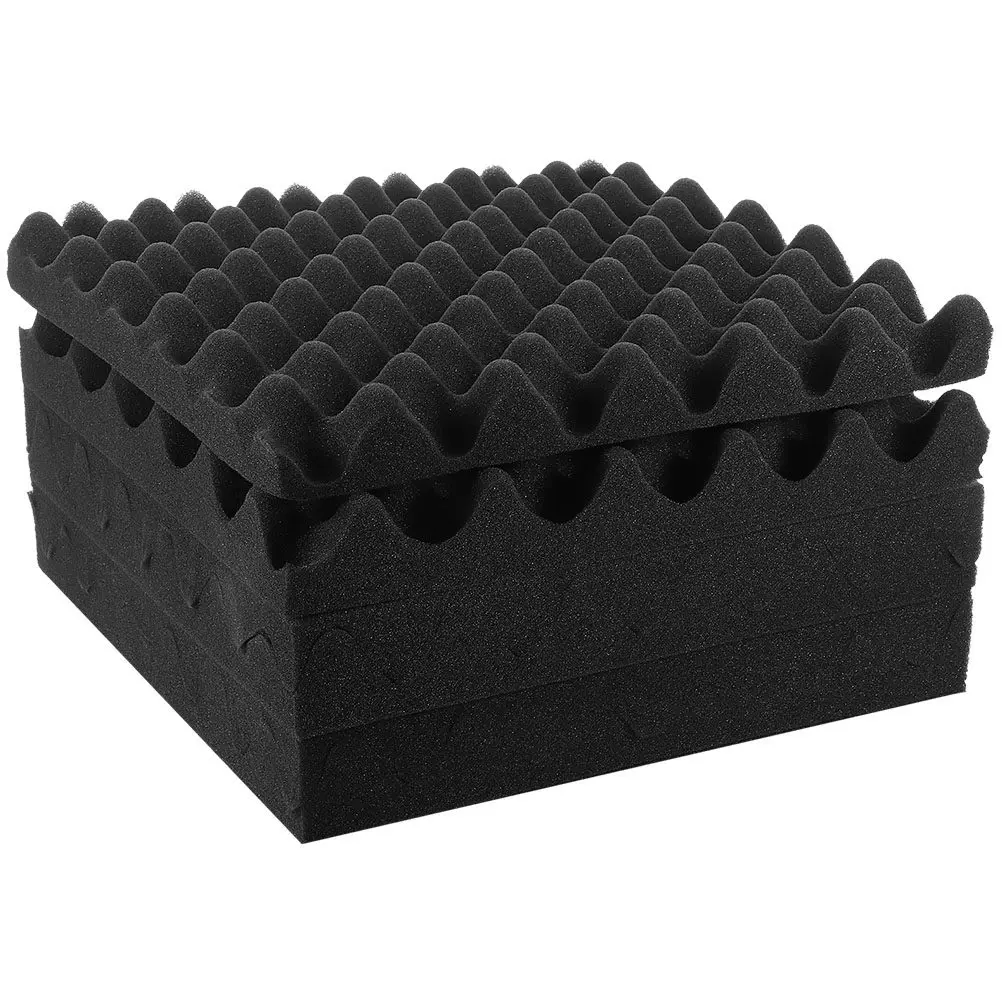 6Pcs Soundproof Wall Panels Acoustic Sponge Sound Absorbing Pads Noise Isolation for Recording Studio Speaker Subwoofer Monitor
6Pcs Soundproof Wall Panels Acoustic Sponge Sound Absorbing Pads Noise Isolation for Recording Studio Speaker Subwoofer Monitor