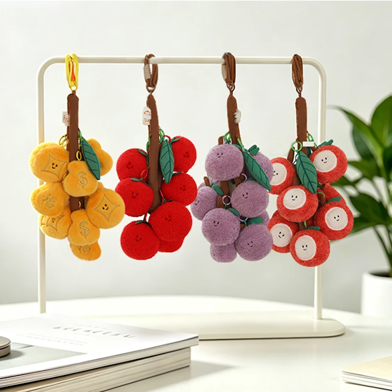 Kawaii Cartoon Fruit String Plush Toy Soft Stuffed Grape Litchi Tomato Gold Coin Doll Pendant Decor Kids Boy Girls Birthday Gift
Kawaii Cartoon Fruit String Plush Toy Soft Stuffed Grape Litchi Tomato Gold Coin Doll Pendant Decor Kids Boy Girls Birthday Gift