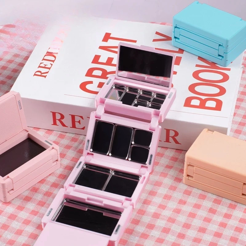 Portable Palette Four-layer Foldable Magnetic Watercolor Paint Box Mini Storage Box Student Travel Painting Art Supplies
Portable Palette Four-layer Foldable Magnetic Watercolor Paint Box Mini Storage Box Student Travel Painting Art Supplies
