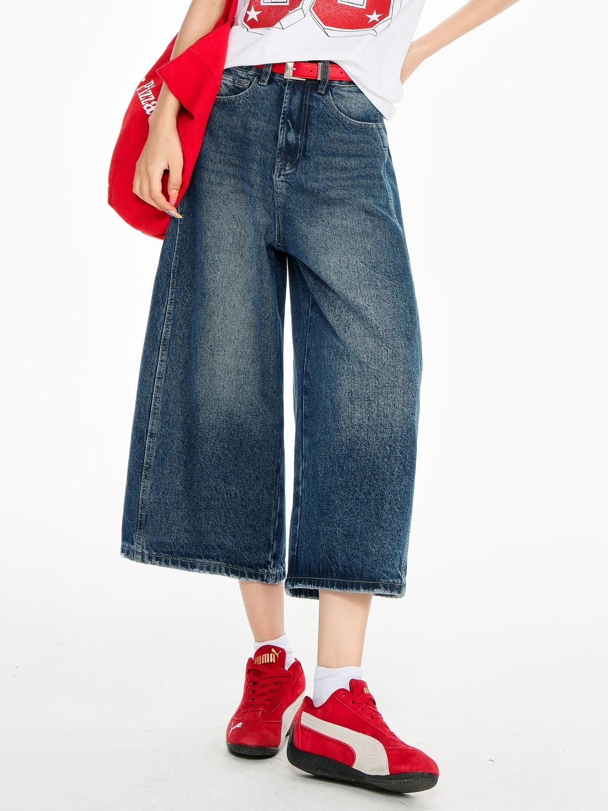 ZHISILAO новые джинсы длиной до икры, женские винтажные повседневные прямые джинсовые брюки с высокой талией длиной до икры, уличная одежда, лето 2025
ZHISILAO новые джинсы длиной до икры, женские винтажные повседневные прямые джинсовые брюки с высокой талией длиной до икры, уличная одежда, лето 2025