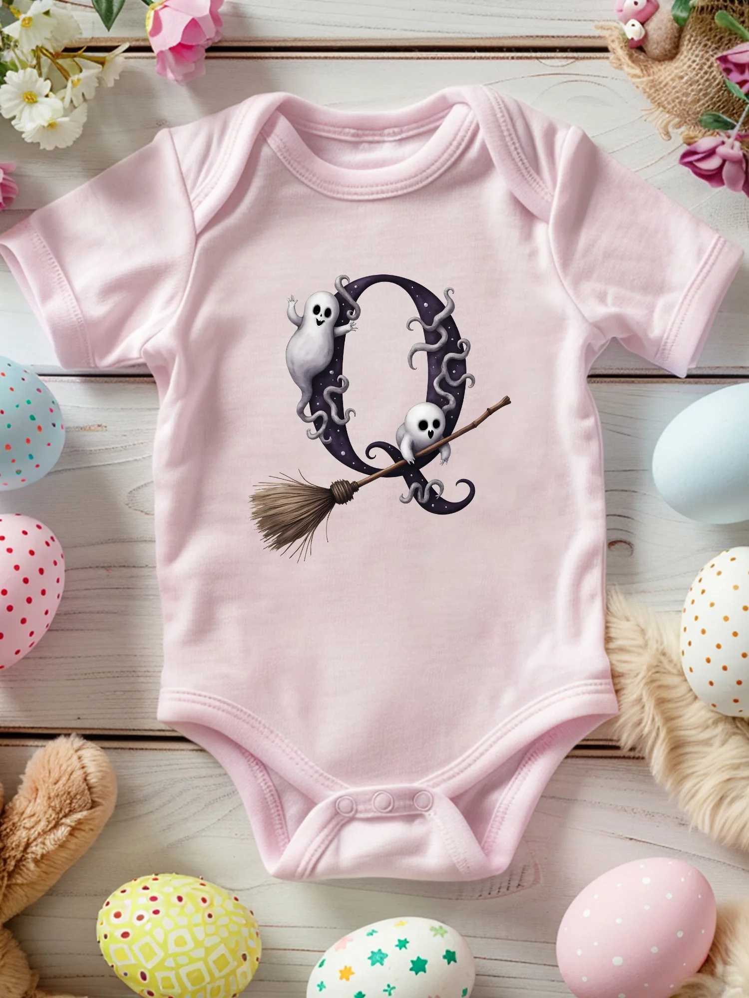 Детский комбинезон-слип унисекс с буквой Q на Хэллоуин, 100% хлопок, мягкий, всесезонный, розовый, 190 г/м²
Детский комбинезон-слип унисекс с буквой Q на Хэллоуин, 100% хлопок, мягкий, всесезонный, розовый, 190 г/м²