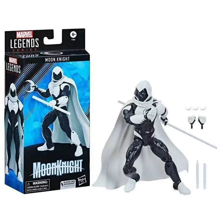 Hasbro Marvel Legends Moonlight Knight Comic Edition 6-inch Moving Humanoid Model
Hasbro Marvel Legends Moonlight Knight Comic Edition 6-inch Moving Humanoid Model
