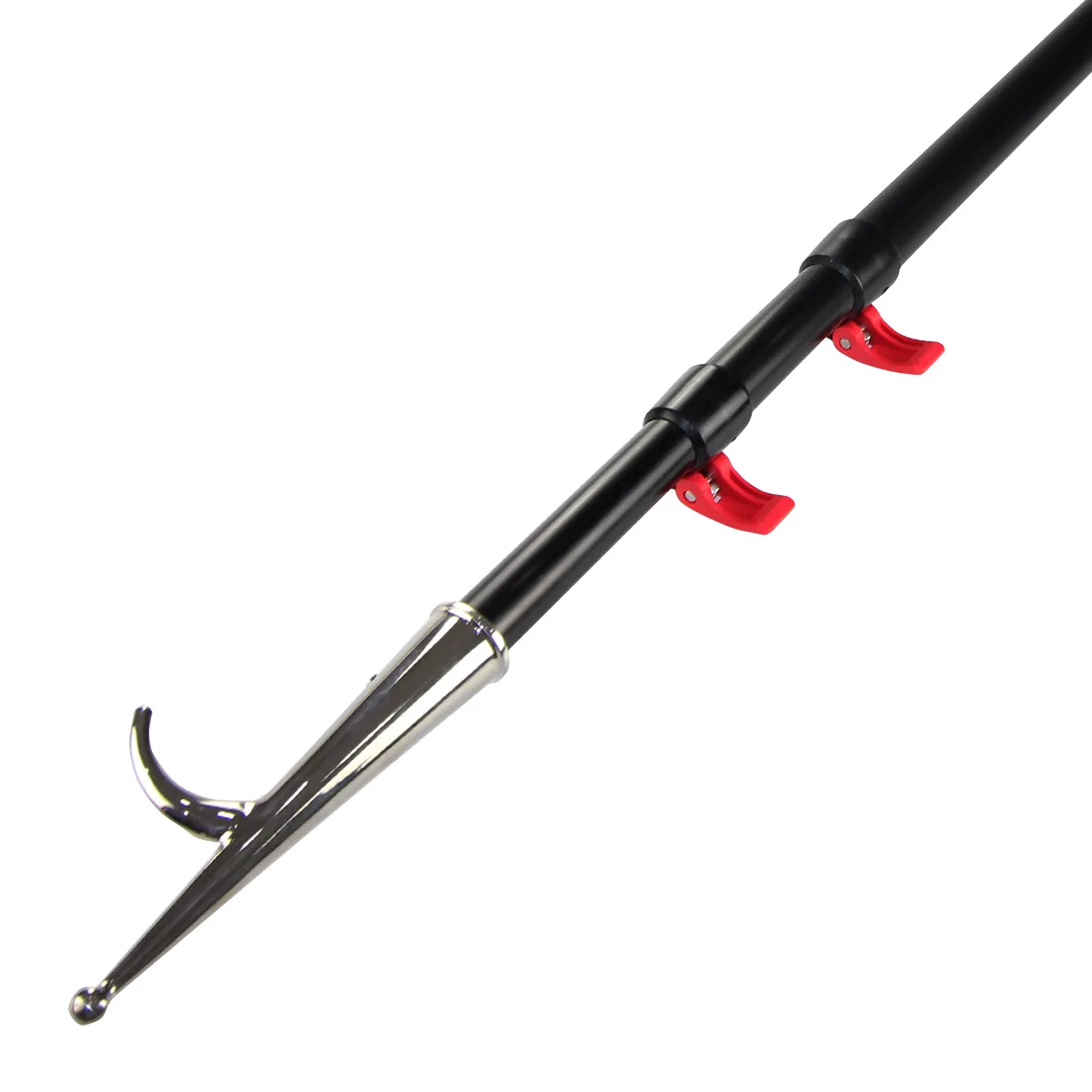 Easy Stone reinforced telescopic boat hook, aluminum alloy telescopic rod with hook, multi-functional life-saving hook
Easy Stone reinforced telescopic boat hook, aluminum alloy telescopic rod with hook, multi-functional life-saving hook