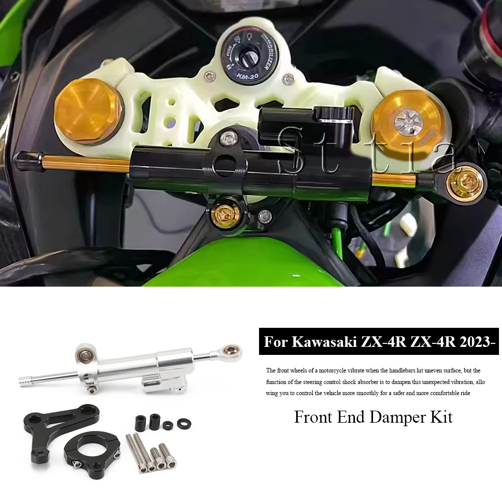 Новый кронштейн рулевого демпфера мотоцикла, стабилизатор, поддержка Kawasaki ZX4R ZX 4R ZX-4R ZX4RR ZX 4RR ZX-4RR 2023-аксессуары
Новый кронштейн рулевого демпфера мотоцикла, стабилизатор, поддержка Kawasaki ZX4R ZX 4R ZX-4R ZX4RR ZX 4RR ZX-4RR 2023-аксессуары