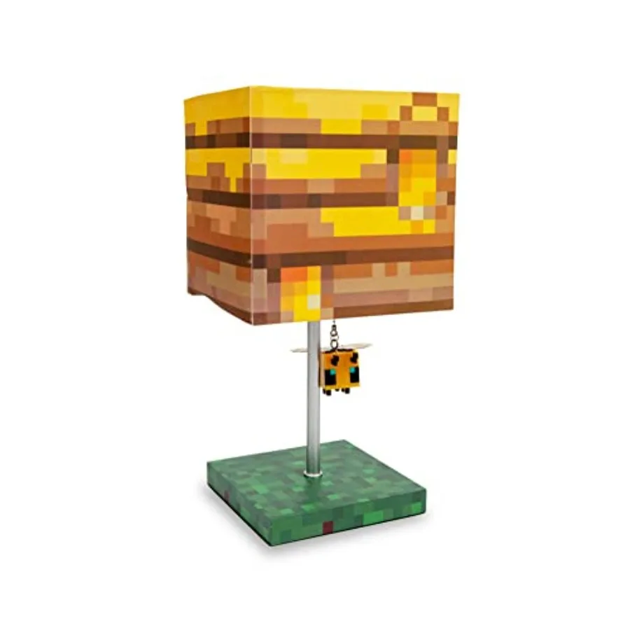 Yellow Bee Nest Block Desk Lamp with 3D Bee Puller Nightstand Table Lamp with LED Mood Light for Bedroom Desk Living Room Playr
Yellow Bee Nest Block Desk Lamp with 3D Bee Puller Nightstand Table Lamp with LED Mood Light for Bedroom Desk Living Room Playr