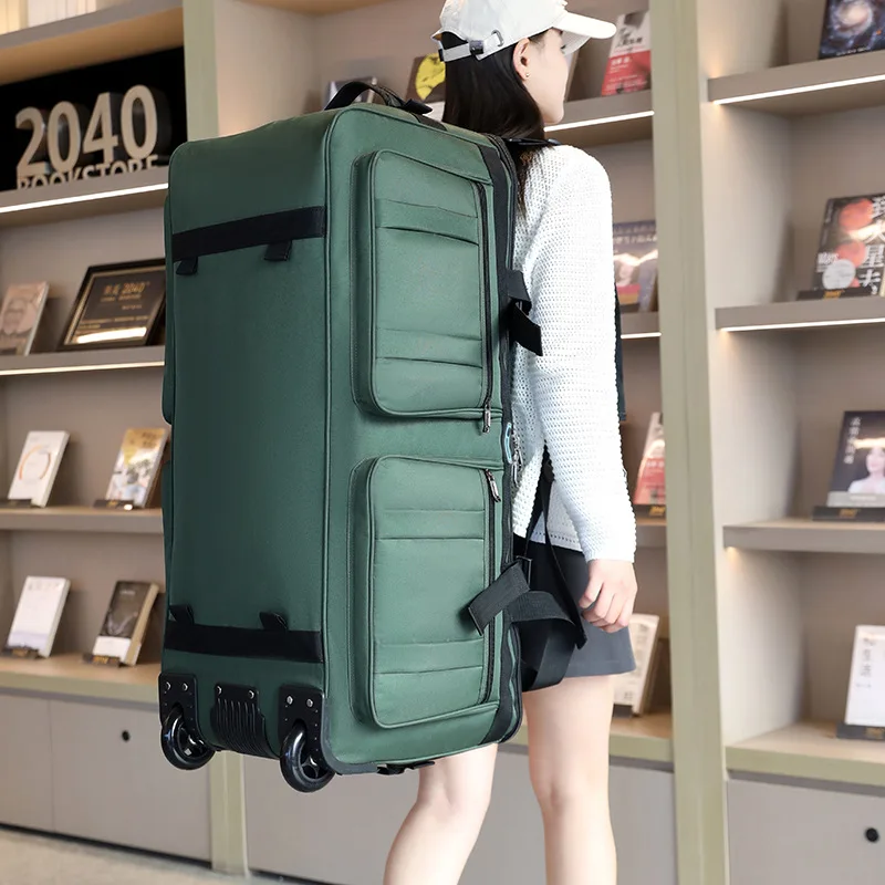 Large Capacity Men Duffle Bag Oxford Cloth Women Luggage Travel Bag Unisex Foldable Weekend Bag
Large Capacity Men Duffle Bag Oxford Cloth Women Luggage Travel Bag Unisex Foldable Weekend Bag