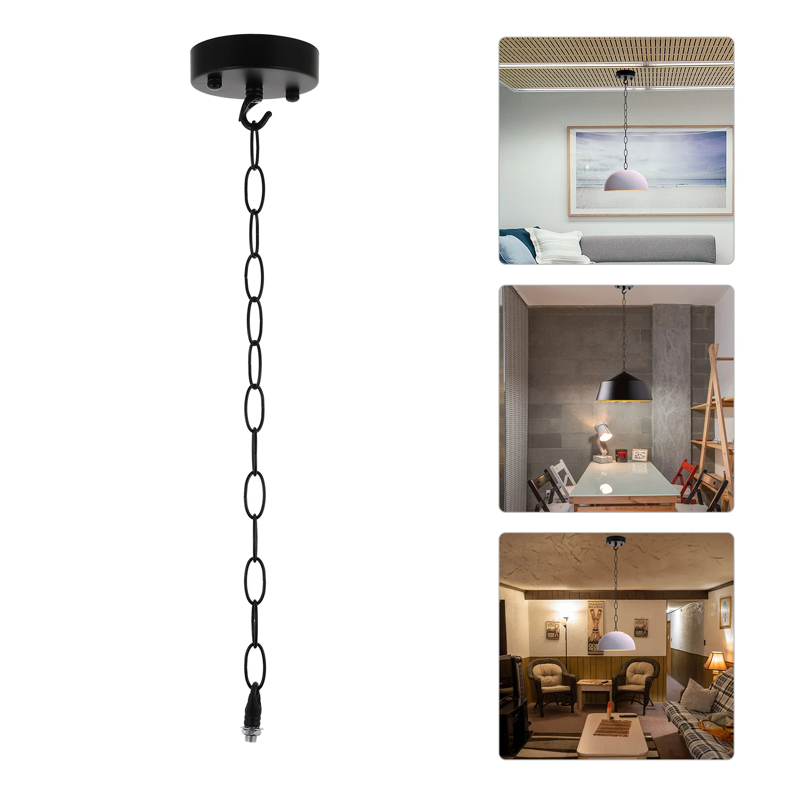 Ceiling Lamp Pendant Chain Easy Installation Plate Fixture for Light LED Household Hanging Lights Iron
Ceiling Lamp Pendant Chain Easy Installation Plate Fixture for Light LED Household Hanging Lights Iron