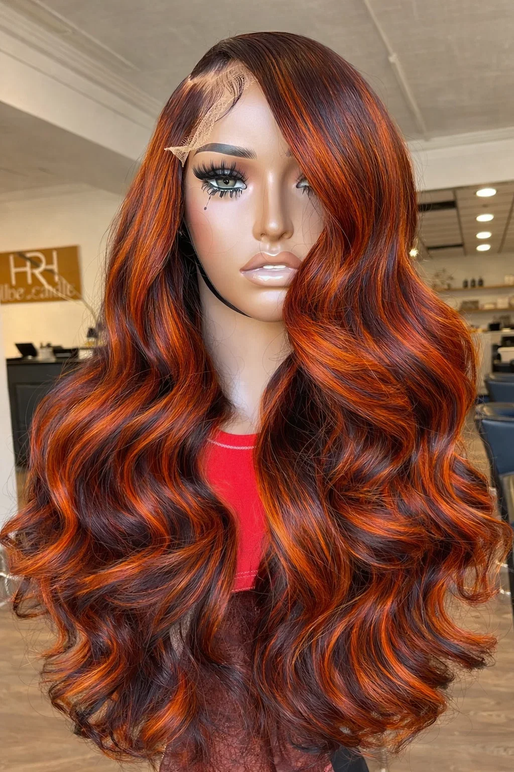 100% Human Hair 4/350 Highlight Ombre Body Wave 13x6 HD Lace Front Human Hair Wigs Brazilian Transparent Ginger Orange Brown Colored Water Wave 13x4 Lace Frontal Wig For Women Pre Plucked
100% Human Hair 4/350 Highlight Ombre Body Wave 13x6 HD Lace Front Human Hair Wigs Brazilian Transparent Ginger Orange Brown Colored Water Wave 13x4 Lace Frontal Wig For Women Pre Plucked