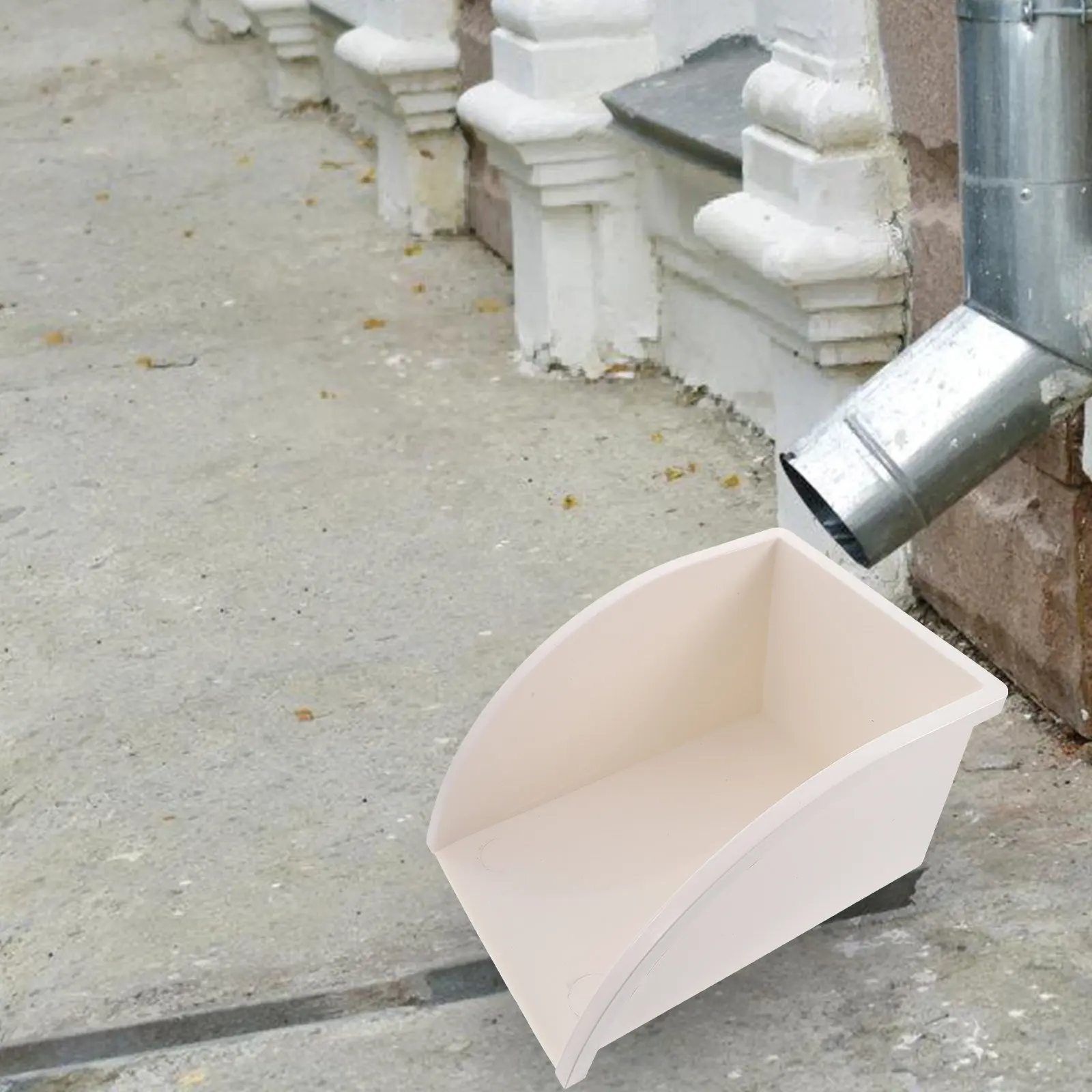 Heavy Duty PVC Downspout Gutter Connector Splash Block for Rain Barrels Water Collection System Corner Flow Diversion No Cut
Heavy Duty PVC Downspout Gutter Connector Splash Block for Rain Barrels Water Collection System Corner Flow Diversion No Cut
