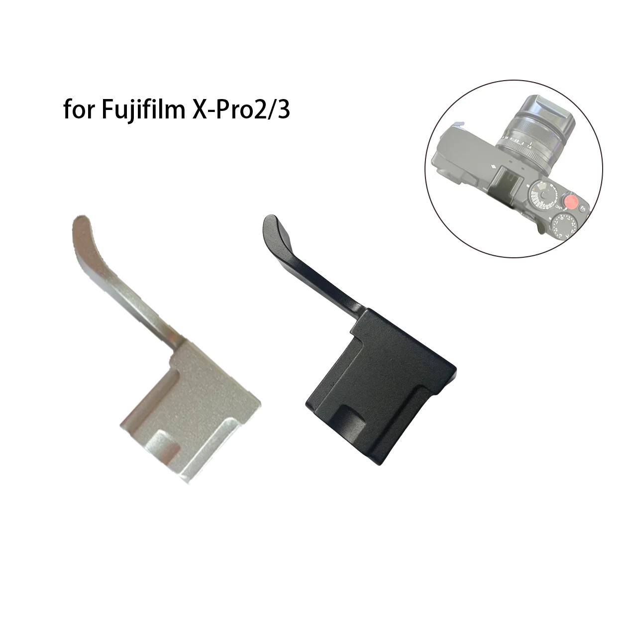 Metal Thumb Up Grip Camera Hot Shoe Cover for Fuji X-Pro2/3 Protector Thumb Rest Support Holder Accessories Hot Sh oe Decoration
Metal Thumb Up Grip Camera Hot Shoe Cover for Fuji X-Pro2/3 Protector Thumb Rest Support Holder Accessories Hot Sh oe Decoration