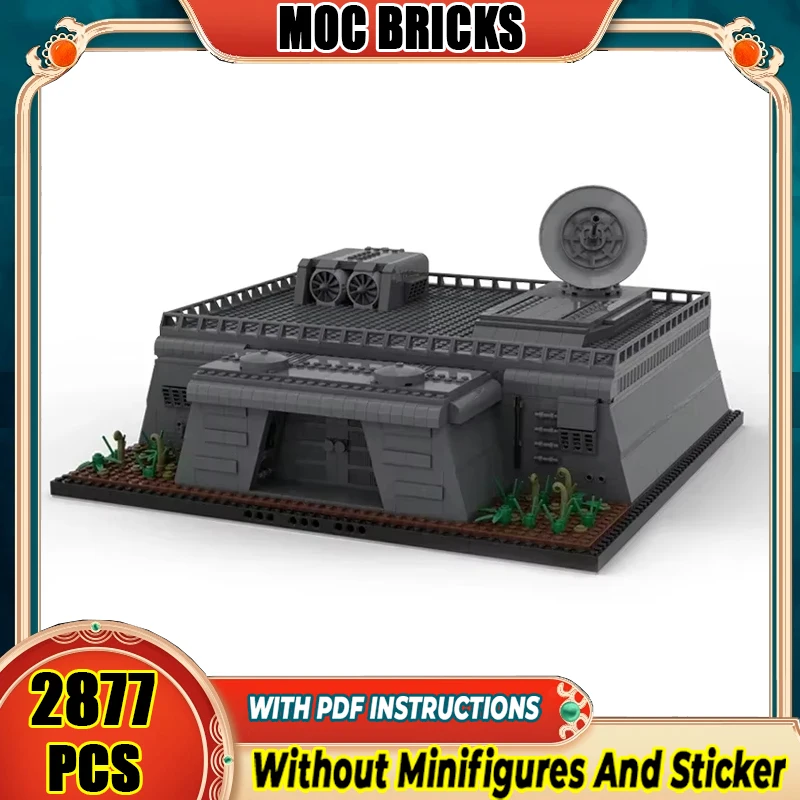 Star Movie Moc Building Blocks Improved Imperial Bunker Model Technology Bricks DIY Assembly Construction Toy Holiday Gift
Star Movie Moc Building Blocks Improved Imperial Bunker Model Technology Bricks DIY Assembly Construction Toy Holiday Gift