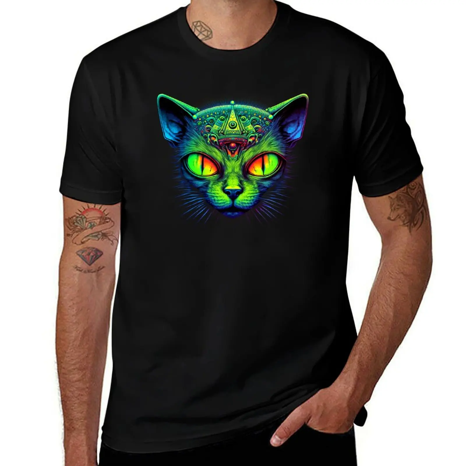 Alien Hypnotic Cat T-Shirt blue archive custom t-shirts funny gifts vintage anime shirt t shirts for men pack
Alien Hypnotic Cat T-Shirt blue archive custom t-shirts funny gifts vintage anime shirt t shirts for men pack