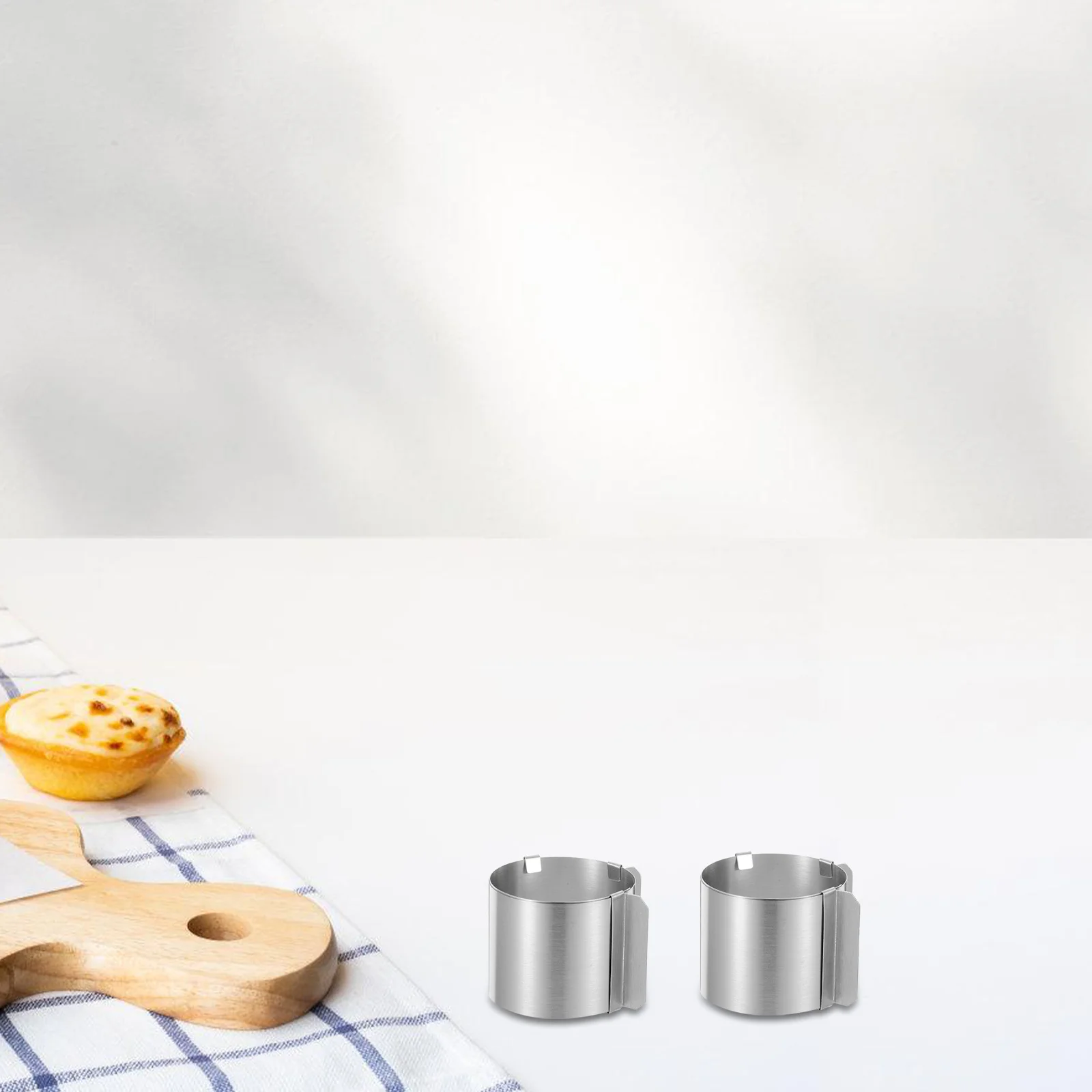 2Pcs Stainless Steel Adjustable Round Mousse Ring 6-10cm Baking Mold Non-Stick Cake Pastry Cutter Dishwasher Safe
2Pcs Stainless Steel Adjustable Round Mousse Ring 6-10cm Baking Mold Non-Stick Cake Pastry Cutter Dishwasher Safe